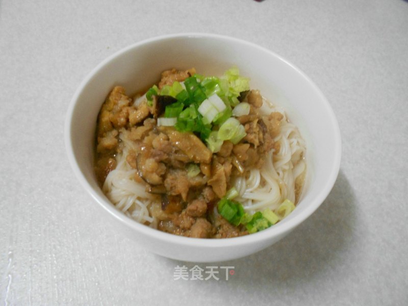 Minced Pork Noodles recipe