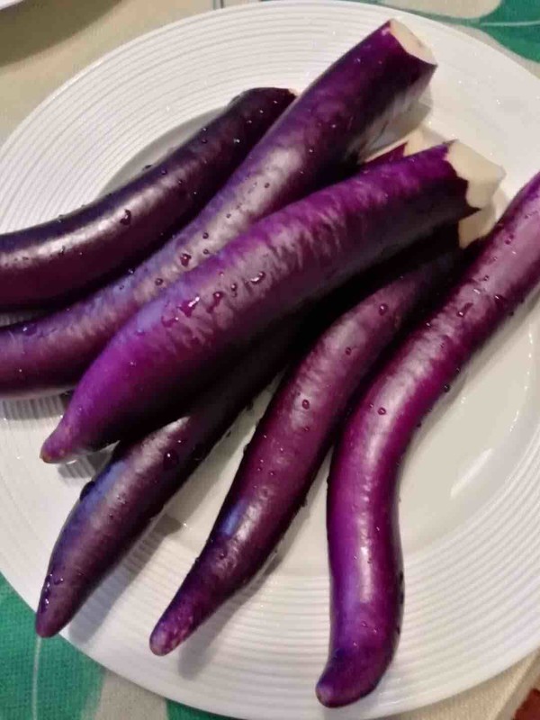 Shredded Garlic Mixed with Eggplant recipe