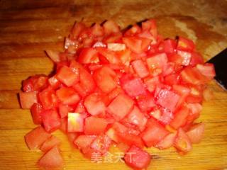 Steamed Egg with Tomato and Yam recipe