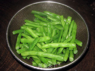 Stir-fried String Beans with Minced Meat recipe