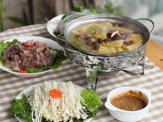 Fish and Bamboo Sun Hot Pot recipe