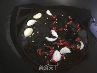 Stir-fried Garlic with Duck Blood recipe