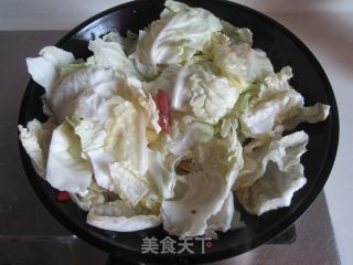 Sausage Shredded Cabbage recipe