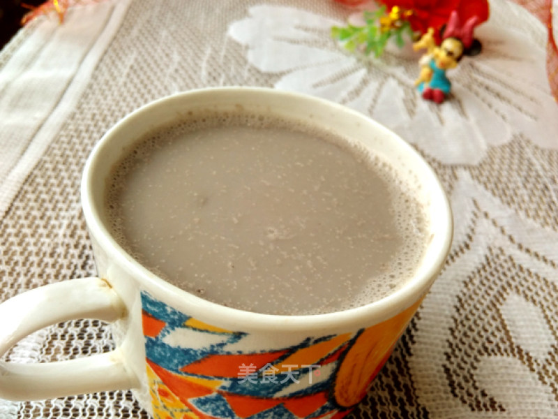 Black Sesame and Walnut Soy Milk recipe