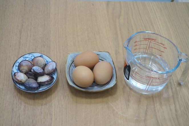 Steamed Custard with Clams recipe