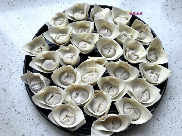 Mushroom Chicken Wonton recipe