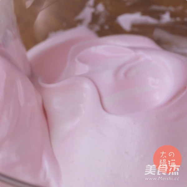 Ice Cream Color Meringue ｜sun Cat Breakfast recipe