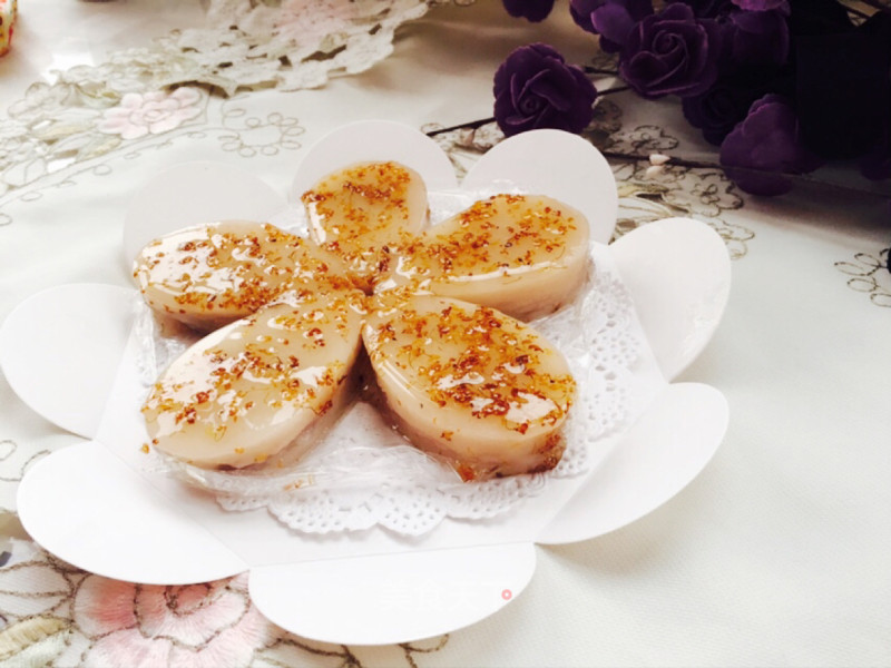 Lotus Root Osmanthus Sugar Cake recipe