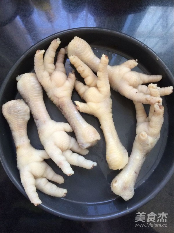 Korean Spicy Chicken Feet recipe