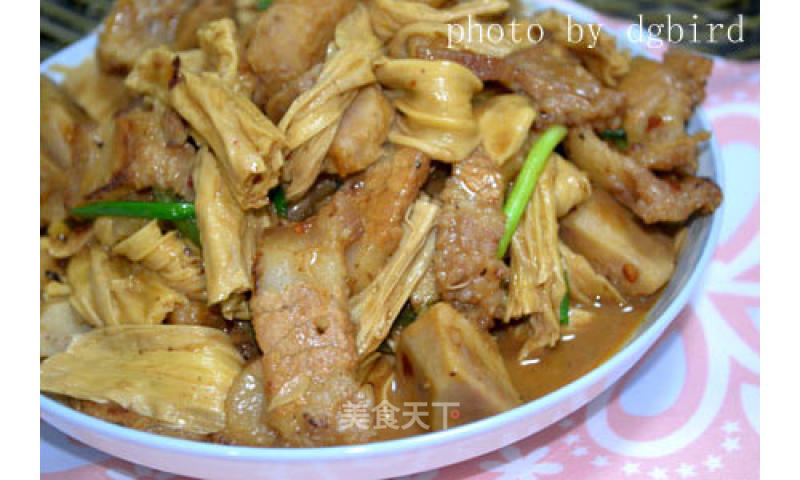 Braised Pork Belly with Spiced Yuba recipe