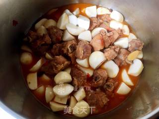 Hot and Sour Taro Pork Ribs recipe