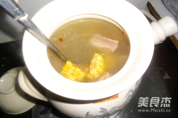 Hardcore Yam Pork Ribs and Corn Soup recipe