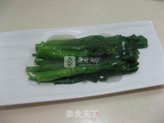 Boiled Chinese Kale recipe