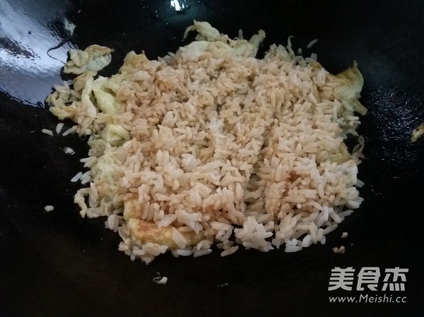 Soy Sauce Fried Rice recipe