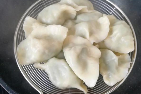 Leek and Egg Dumplings recipe