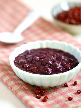 Red Bean and Purple Sweet Potato Soup recipe