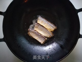 Fried Saury recipe