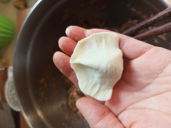 Pork and White Radish Dumplings recipe