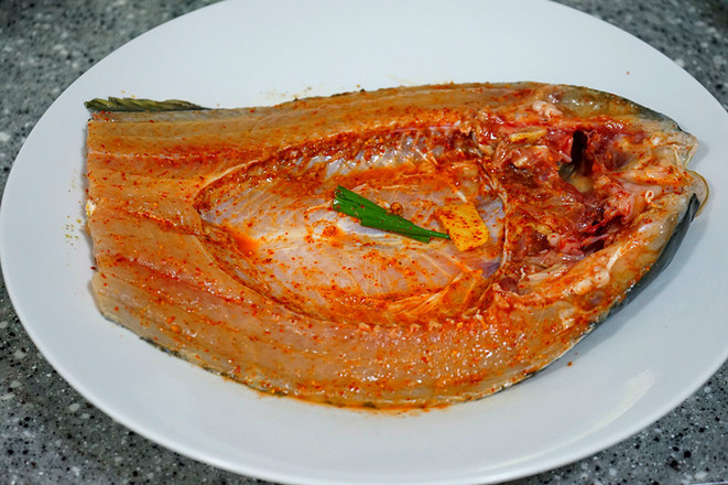 Spicy Grilled Fish-pan Version recipe