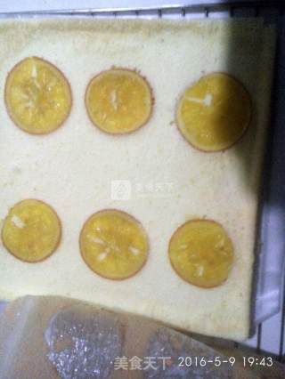 #aca Baking Star Competition# Orange Cake Roll recipe