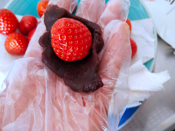 Strawberry Daifuku recipe