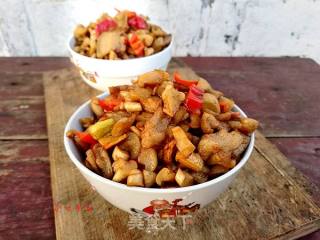 Fried Pork with Dried Radish recipe