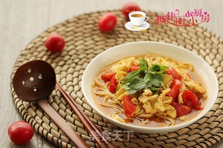 Nepeta Tomato Egg Noodles recipe