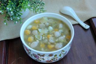 Mung Bean Lily Taro Ball Soup recipe