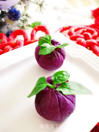 Purple Sweet Potato Tea Towel Twist recipe