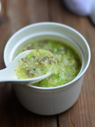 Broccoli Pork Liver Millet Congee (complementary Food)