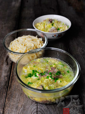 Noodles with Cabbage and Potatoes