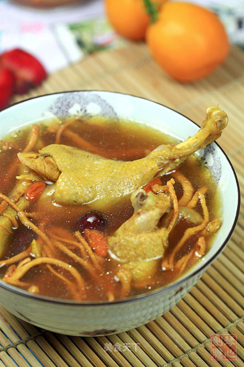 Cordyceps Flower Tea Duck Soup recipe