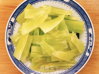 Vegetarian Fried Bamboo Shoots recipe