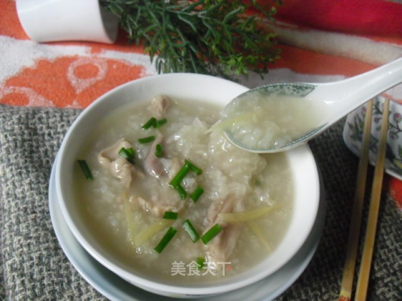 Pork Belly Yum Rice Porridge recipe