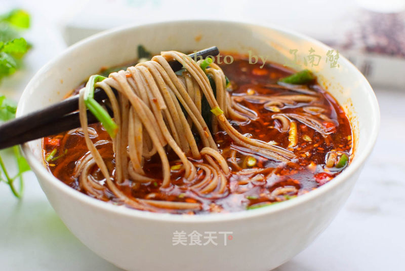 Sour and Spicy Soba Noodles