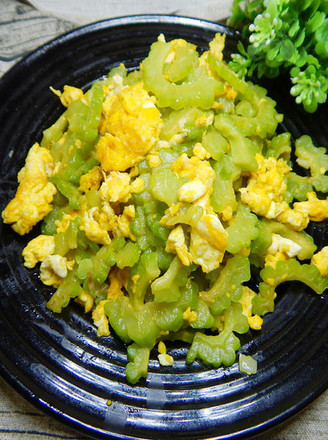Bitter Gourd Scrambled Eggs recipe