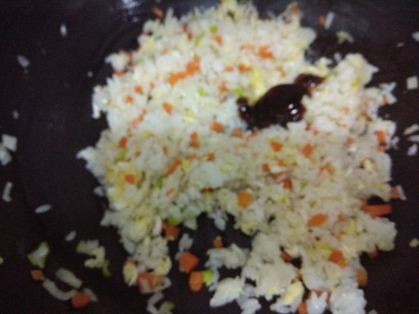 Fried Rice with Oyster Sauce and Egg recipe