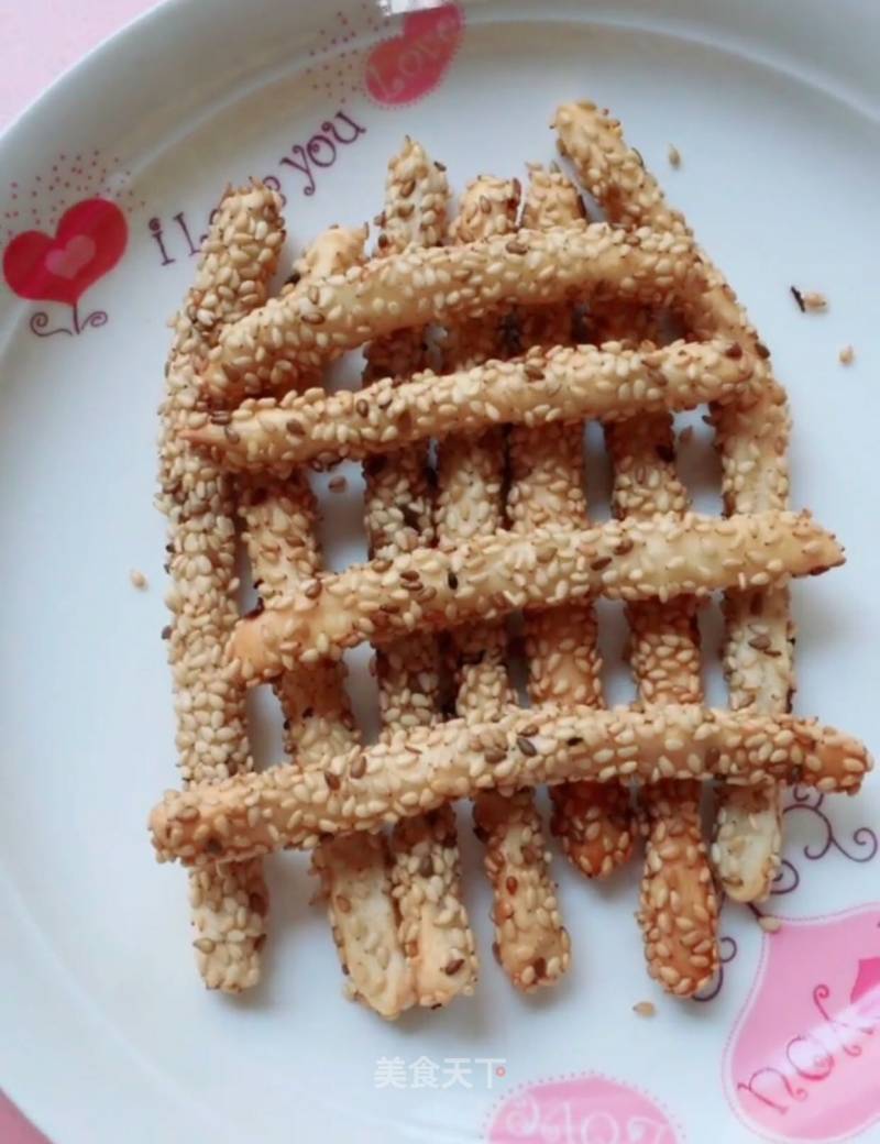 Crispy Sesame Strips recipe