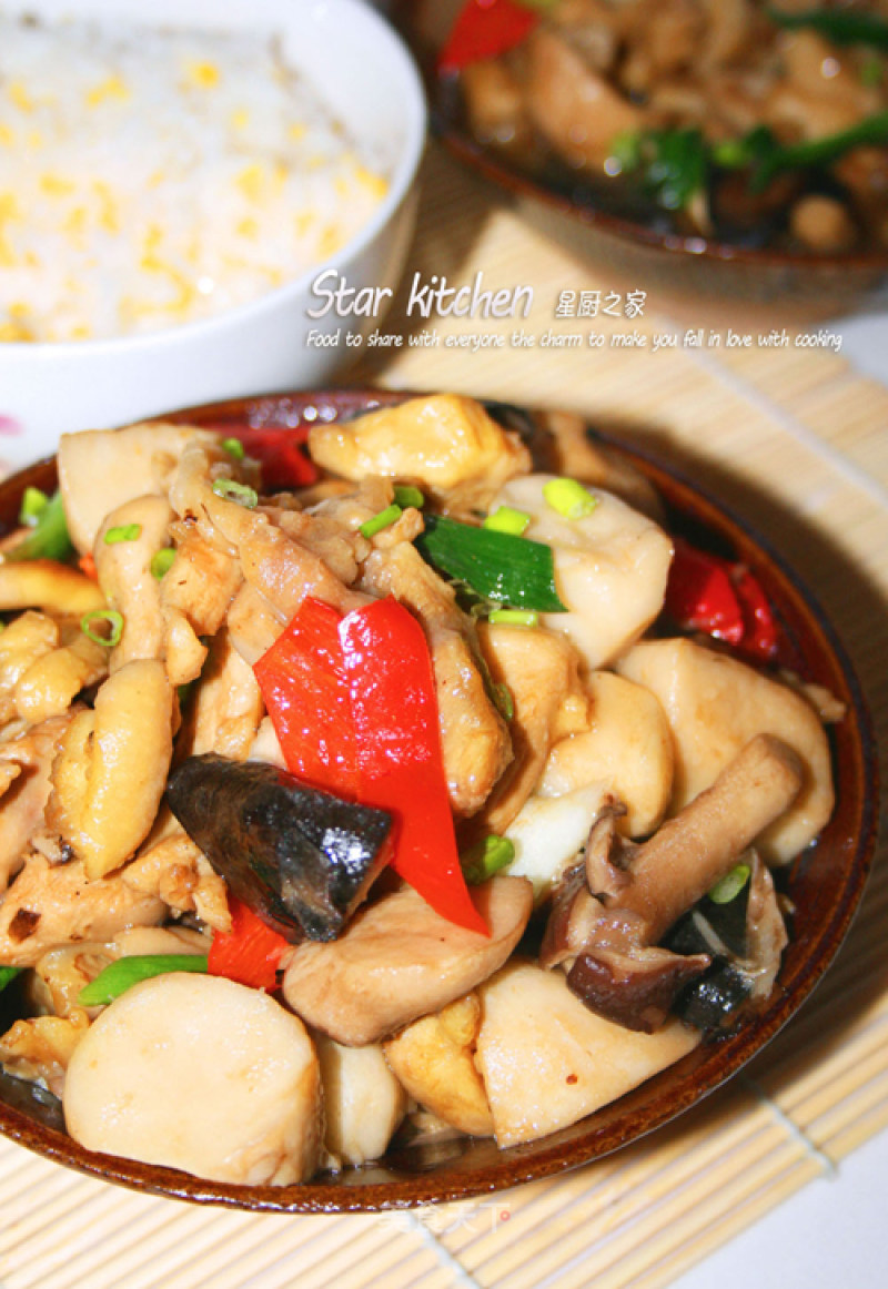 [upgraded Taiwanese Traditional Jiangxi Cuisine] Three Cup Chicken with Assorted Mushrooms