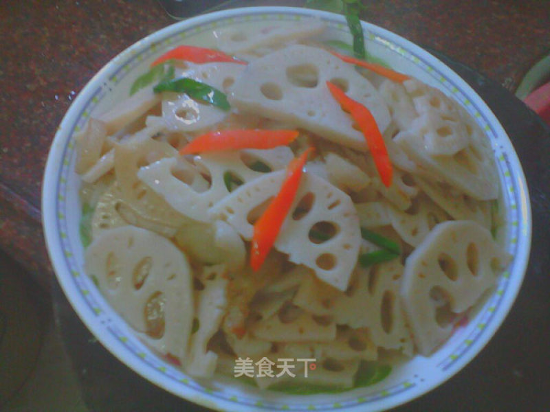 Fat Lotus Root recipe