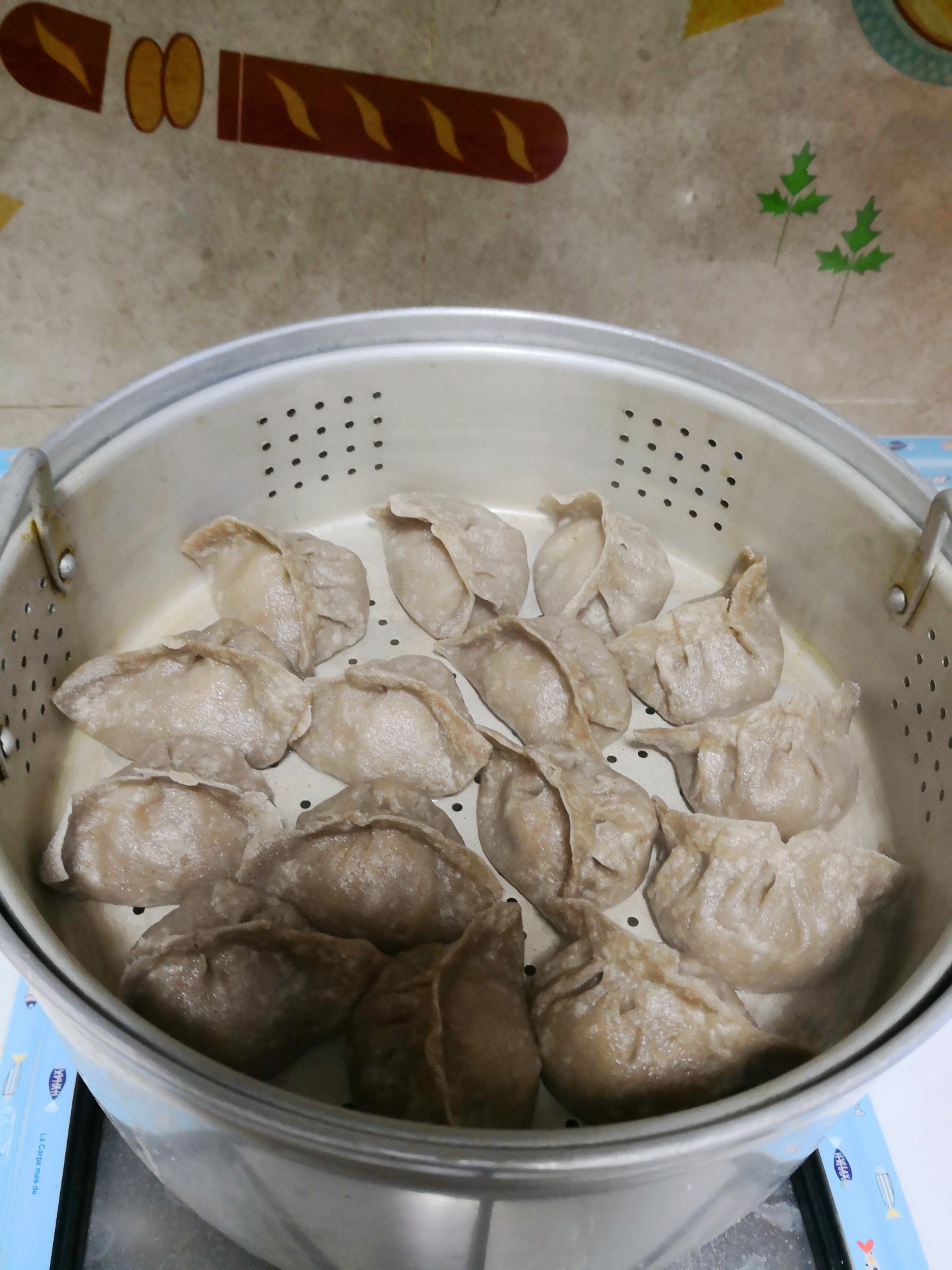 Sauerkraut and Buckwheat Steamed Dumplings recipe