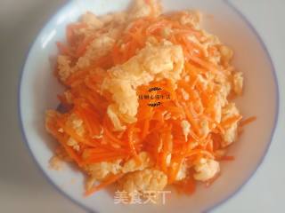 Scrambled Eggs with Carrots recipe
