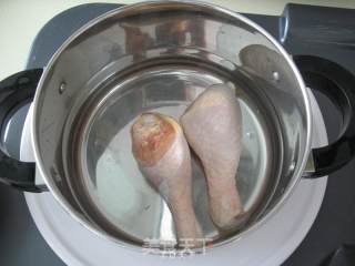Chicken Drumsticks Carrot and Mushroom Soup recipe