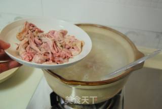Food Also Talks about "mandarin Duck With"——【duck Meat and Yam Porridge】 recipe