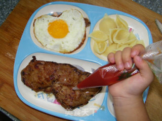 [homemade Tomato Delicacies] Home-made Steak Set Meal recipe