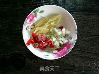Scrambled Eggs with Pleurotus Eryngii recipe