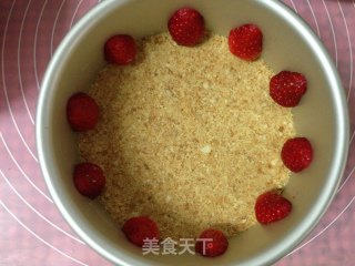 #四节baking Contest Cum是爱吃节#freeze-dried Strawberry Yogurt Mousse recipe