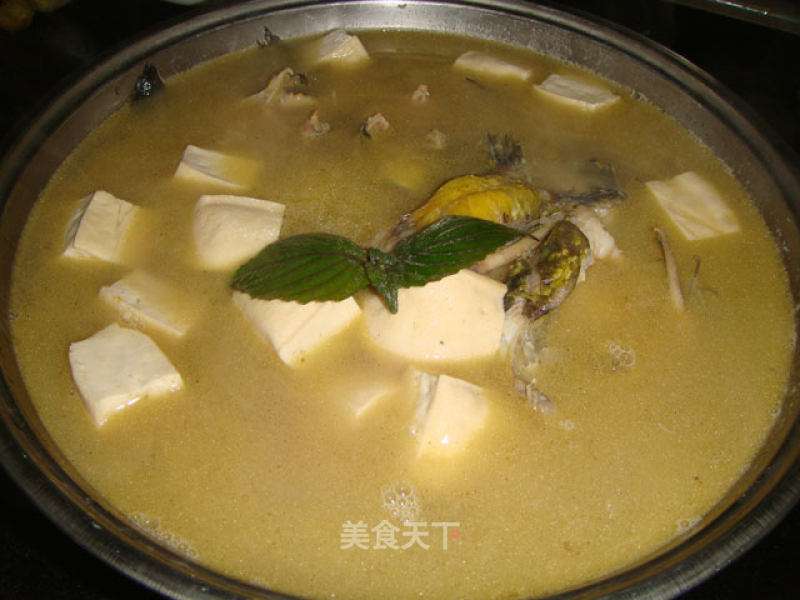 Ang Thorn Fish Tofu Soup recipe