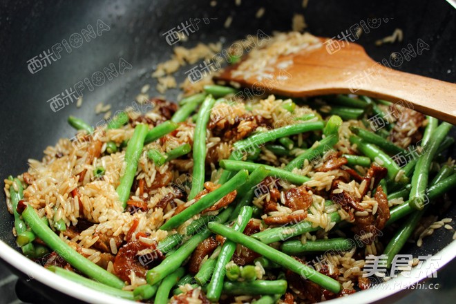 String Bean Stewed Rice recipe