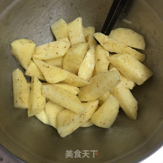 Roasted Cumin Potato Wedges recipe